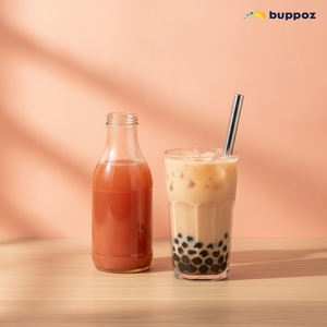 ชา Boba น้ำเชื่อมพีช - Product Image 6