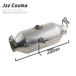 Accessoires automobiles : <span class=keywords><strong>Tuyau</strong></span> d'échappement avant universel, diamètre modifié 2,5 pouces, découpe 5 pouces, catalyseur céramique à trois voies pour carrosserie - Product Image 2