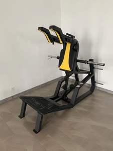 健身房力量锻炼设备哈克深蹲机大腿臀部训练器双向深蹲架悍马设备高品质耐用 - Product Image 3