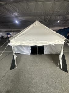 Tente de secours en cas de catastrophe, abri hospitalier d'urgence pour l'aide internationale, tente de sauvetage étanche pour les installations temporaires de réfugiés - Product Image 2