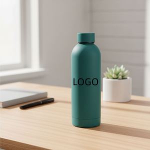 Nouvelle bouteille d'eau de sport en acier inoxydable thermique portable, personnalisable, de haute qualité et moderne, avec couvercle - Product Image 3
