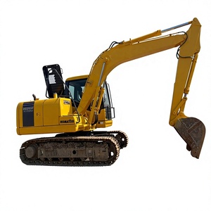 Mini-excavatrice Komatsu PC110-7, PC56, PC55MR, PC35MR d'occasion, poids opérationnel de 1,5 tonne, avec godet de terrassement, machine hydraulique sur chenilles. - Product Image 1