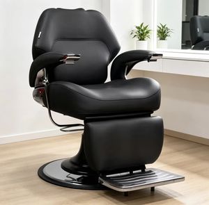 Most Luxury Electric Barber <b>Chair</b> Men Barber <b>Chair</b> Auto Electric Control Barber Equipment - Product Image 1