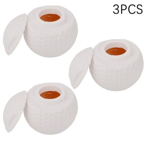 Mini Bicchierini da <span class=keywords><strong>Shot</strong></span> a Forma di Pallina da Golf Bianca da 50ml, Piccoli Bicchieri per Succo - Product Image 3