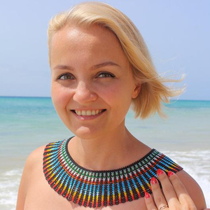 Beautifully Handmade Seed Bead <b>Necklace</b> - Product Image 1