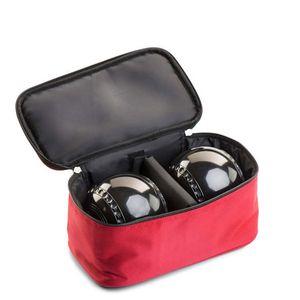 Sac de bowling double en polyester Oxford 600D pour l'intérieur et l'extérieur avec porte-boules pour quatre boules - Product Image 1