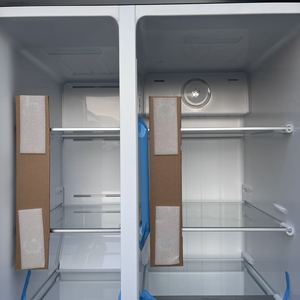 Congélateur domestique de grande capacité à <span class=keywords><strong>double</strong></span> <span class=keywords><strong>porte</strong></span> 595L Réfrigérateur <span class=keywords><strong>sans</strong></span> givre refroidi à l'air - Product Image 5