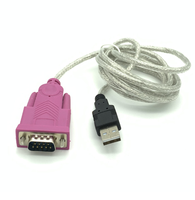 Cable USB a RS232, Cable de Puerto Serie, Conector DB9, Puerto COM, Convertidor de Computadora, Doble Chip, Cable USB a Puerto Serie