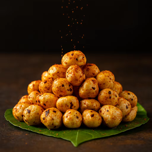 Makhana Tostado y Saborizado, Nueces Fox, Magic Masala, Bocadillo Saludable con Especias Indias, Hecho en India, Paquete de 90 g - Product Image 1