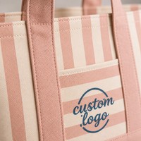 Sac fourre-tout en toile de coton écologique, grande capacité, réutilisable, surdimensionné, avec poches, pour femmes, pour les courses quotidiennes, le travail