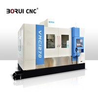 Centro de Mecanizado Vertical CNC VMC1270 de Alta Resistencia con Estructura de Hierro Fundido de Alta Rigidez para Fresado Potente de Piezas de Gran Tamaño