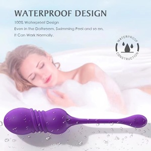 <b>Remote</b> G Spot Bullet <b>Vibrator</b> 12 Patterns 3 Modes IPX5 Waterproof Plug-In Clit Stimulator Anal Massager - Product Image 6