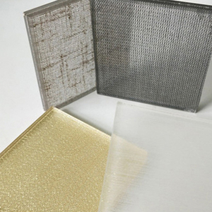 Vidrio Laminado Ultra Blanco con Malla de Alambre <span class=keywords><strong>y</strong></span> Gasa de Seda, Pantallas <span class=keywords><strong>y</strong></span> <span class=keywords><strong>Divisores</strong></span> de Vidrio Templado, Vidrio Laminado para Duchas - Product Image 2