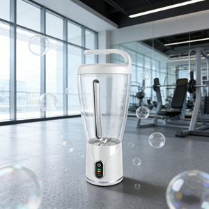 Blender-presse-agrumes sans fil 1000 ml 150 W avec batterie Li-ion, robuste, rechargeable par USB, qualité alimentaire, sans BPA, 6 lames, broyeur de glace, pour voiture - Product Image 2