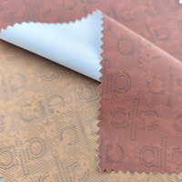 Fabricant chinois de tissu en cuir synthétique PU fin pour vêtements