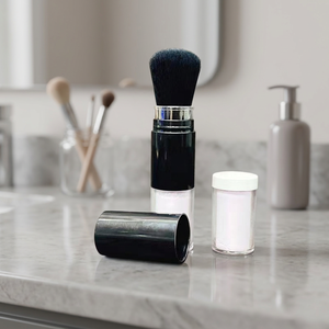 [Sungjin] Refillable Loose Powder Dispenser <b>Brush</b> Applicator Setting Mineral Portable Cosmetic Container <b>Case</b> - Product Image 2