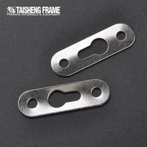 Ganci per buco della serratura piastre appese singole per impieghi gravosi per cornici specchi ganci per telaio in zinco gancio in ferro per timbratura in metallo - Product Image 3