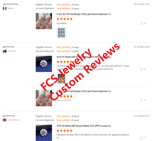 IGI REACH 认证 VVS VS 实验室培育钻石 1-3 克拉，适用于高级珠宝、订婚戒指、结婚戒指 - Product Image 3