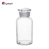 Bocaux en verre transparent poli pour conserve, 60ml, 125ml, 250ml, 500ml, vente en gros, 175mmx81mm, modèles LY 63011/63012/63013/63014