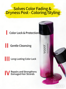 Shampoo <span class=keywords><strong>violet</strong></span> anti-jaunissement professionnel VOJO en gros, 250 ml, formule sans sulfate pour tous les <span class=keywords><strong>cheveux</strong></span> colorés - Product Image 5