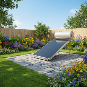 Affidabile Scaldabagno Elettrico Istantaneo per Doccia, Sistema Solare con Valvola di Sicurezza per Scaldabagni Solari 200L - Product Image 1