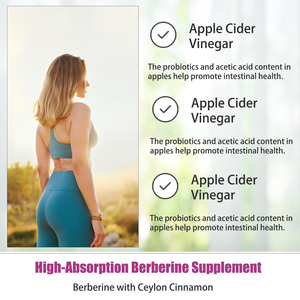 Complément de Berbérine HCl 1500mg avec Cannelle de Ceylan, Melon Amer et Extrait de Thé Vert – 60 Gélules Molles Sans Gluten pour la Gestion du Métabolisme - Product Image 5