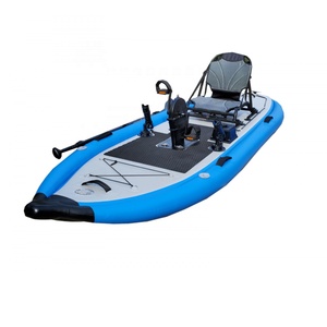 Triciclo Inflable de 335 cm con Pedales, Azul, para una Persona, con Sistema Drop Stitch, Tabla de Pesca, <span class=keywords><strong>Kayak</strong></span> - Product Image 1
