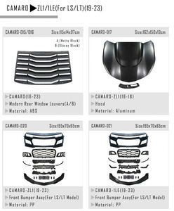 Para Camaro 16-23, Mejora a Parachoques Delantero Estilo ZL1/ILE de Sexta Generación para Camaro 16-23, Mejora a Parachoques Delantero Estilo ZL1/ILE de Sexta Generación - Product Image 3