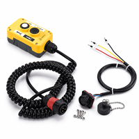 Télécommande filaire XDL10-EPB2P TH à 2 boutons pour pompe hydraulique de remorque à benne basculante et hayon de camion