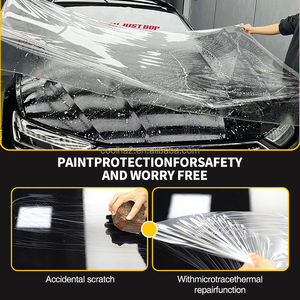 Film PPF pour voiture 7.5mil 190micron TPH Film de protection de la peinture automobile Film vinyle anti-jaunissement et pluie acide 152cm Largeur <span class=keywords><strong>X</strong></span> 15m Longueur - Product Image 4