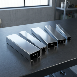 Slotted Stainless Steel Pipes and Tubes for Interior Design & Architectural Projects - Product Image 1