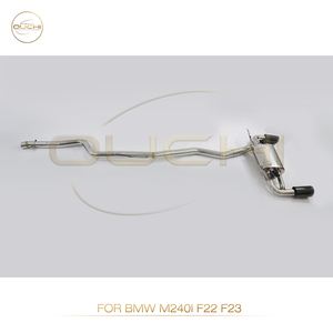 Catback de escape de acero inoxidable de alta calidad OUCHI para <span class=keywords><strong>BMW</strong></span> 2 Series <span class=keywords><strong>M240i</strong></span> F22 F23 <span class=keywords><strong>2017</strong></span> + con sistema de tubos de escape de válvulas de silenciador - Product Image 5