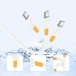 <span class=keywords><strong>Nouveau</strong></span> câble de charge rapide Type C vers C blanc 60W, câbles de données en cuivre pur, câbles de données pour téléphone portable, pour <span class=keywords><strong>iPhone</strong></span>, Samsung, tous les téléphones - Product Image 6