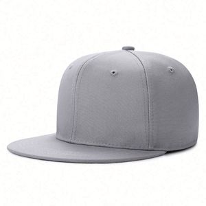 โรงงานรับผลิตแบบ OEM ขายส่งหมวกแก๊ปแบบ Snapback 5 ชิ้น ปรับขนาดได้ ปีกแบน สีทูโทน สำหรับโฆษณาแบรนด์ - Product Image 2