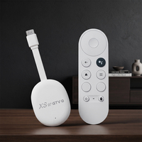 XS97 Android 12.0 4K untuk STB dengan Prosesor Quad Core Desain Portabel Remote Inframerah Logo Dapat Disesuaikan