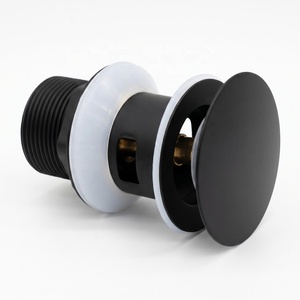 <span class=keywords><strong>Bonde</strong></span> de vidange moderne en acier inoxydable chromé, à fente, pour <span class=keywords><strong>lavabo</strong></span>, évacuation clic-clac G 1-1/4" pour cuisine et baignoire - Product Image 2