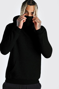 Nouveau design de gros en usine personnalisé brodé écologique à séchage rapide respirant spandex/coton pull surdimensionné à capuche - Product Image 4