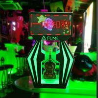 Discoteca Bar Aplicación personalizada Programable Desplazamiento LED Tablero de mensajes Signo Vip Pantalla Botella Servicio Presentador
