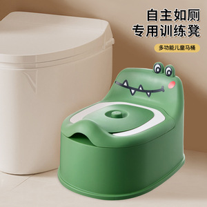 Siège de toilette pour enfants en forme de dinosaure, en matériau PP, pour les tout-petits de 1 à 3 ans, avec design antidérapant - Product Image 2