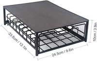 Tiroir de rangement pour dosettes de café pour Tassimo, porte-capsules de café 54 pièces, support pour machine à café avec organisateur de dosettes