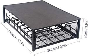 Tiroir de rangement pour dosettes de café pour <span class=keywords><strong>Tassimo</strong></span>, porte-capsules de café 54 pièces, support pour <span class=keywords><strong>machine</strong></span> à café avec organisateur de dosettes - Product Image 3