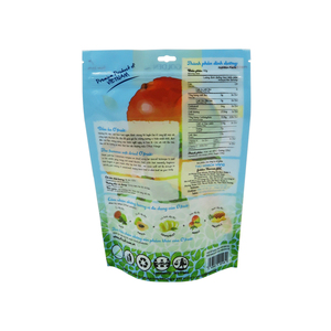 Bolsa Doypack con Cierre Zip para Frutos Secos y Chips de Mango, Transparente, Reutilizable, de Plástico, 125g/250g, Impresión Personalizada Económica - Product Image 5