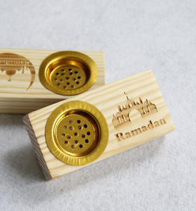 Quemador de Incienso de Madera Pintado, Hecho a Mano, para Decoración del Hogar y Yoga, Venta al Por Mayor - Product Image 2