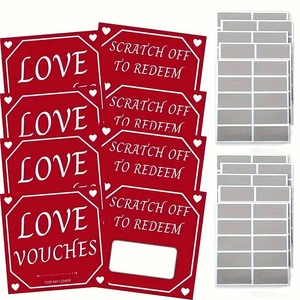 In ấn Xổ Số <span class=keywords><strong>Scratch</strong></span> Off thẻ với Fancy giấy & tông nổi bề mặt-Valentine của món quà ngày - Product Image 1