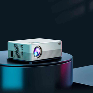 Android LCD <b>Mini</b> Projector Portable WiFi Home Theater Smart Projector 720P Short Throw Mobile Movie Screen - Product Image 2