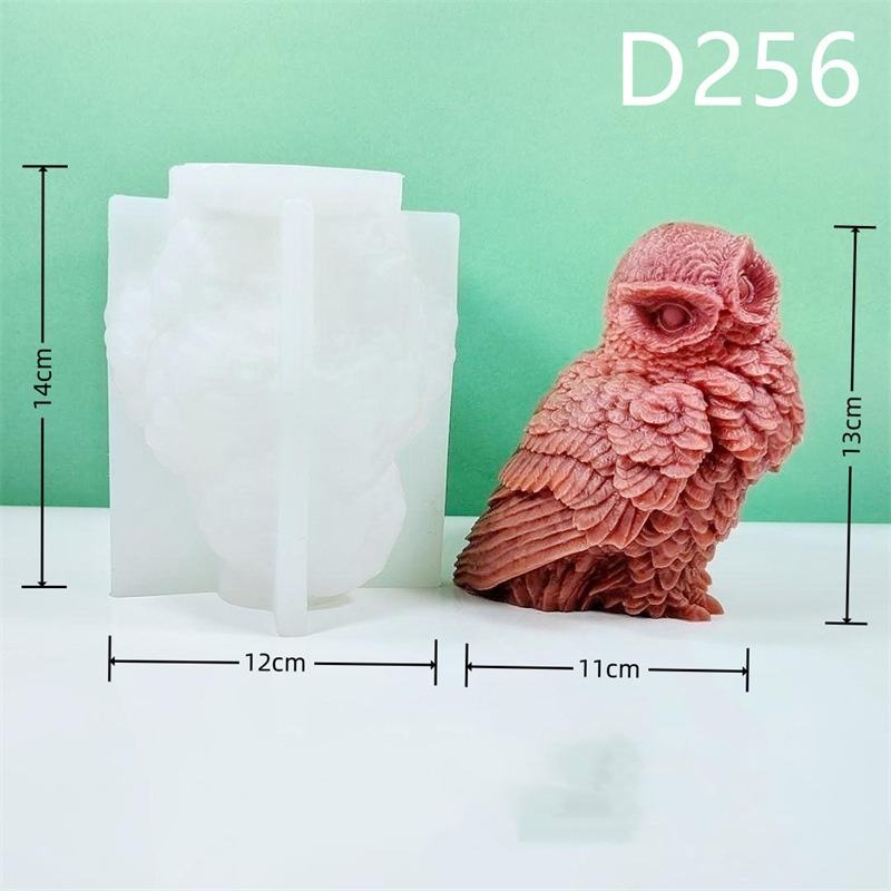 Moule En Silicone Pour Bougie Aromatique Hibou, Bricolage, Goutte à Goutte, Pour Décoration De La Maison, Artisanat, Cadeau