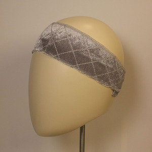 Orden personalizada ajustable hecho a mano antideslizante peluca agarre banda con pelo de Peluca de terciopelo de doble cara - Product Image 2