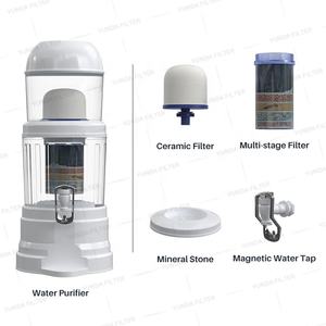 เครื่องกรองน้ำแร่ตั้งโต๊ะแบบกรองหลายชั้น พร้อมระบบกรองด้วยแรงโน้มถ่วง ราคาเครื่องกรองน้ำแร่  กระติกน้ำดื่ม - Product Image 2