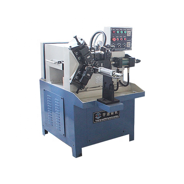 automatic rebar thread rolling machine three roller thread rolling machine