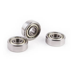 Rodamiento rígido de bolas de acero cromado sellado de acero de caucho 4x12x4mm 604 604-2RS 604RS 604-RS 604Z 604ZZ 604-2Z - Product Image 4